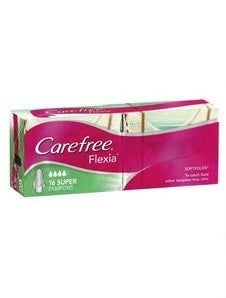 Carefree Super Flexia Tampons 16pk