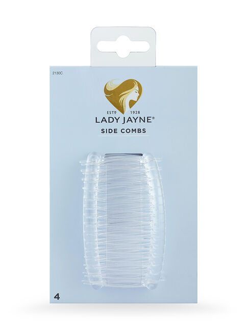 Lady Jayne Side Comb Medium 4pk