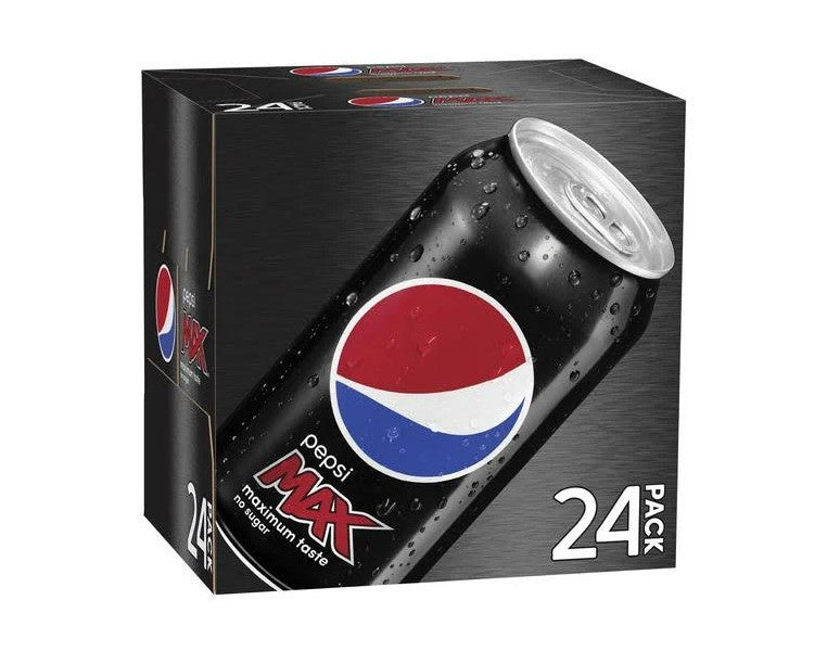 Pepsi Max Cans 375mL 24pk
