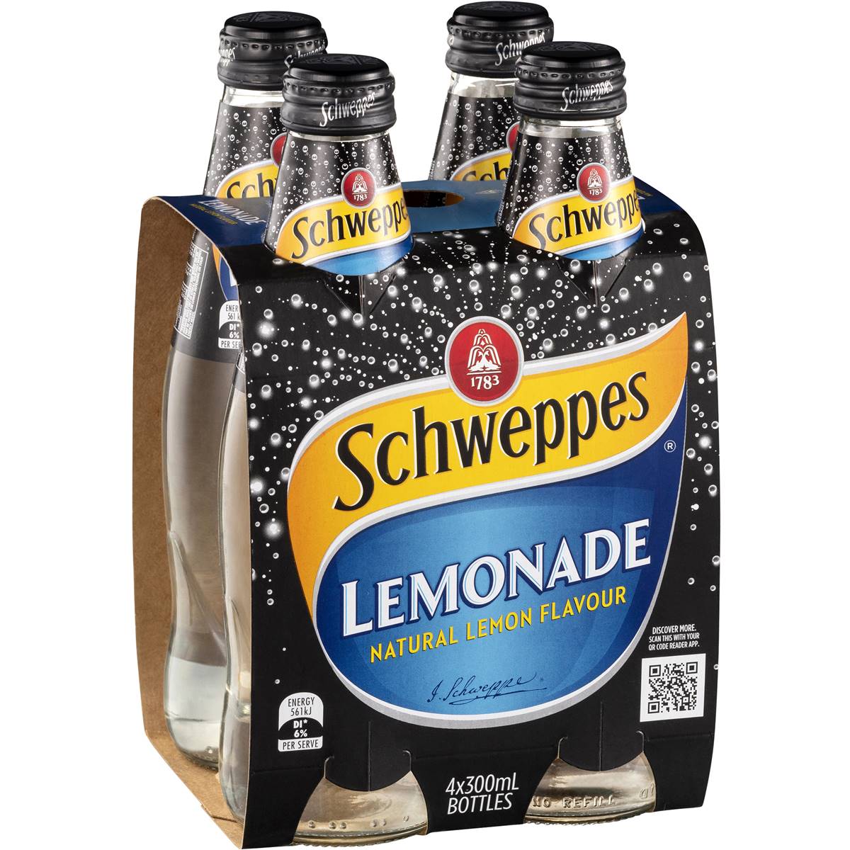 Schweppes Lemonade 300ml 4pk