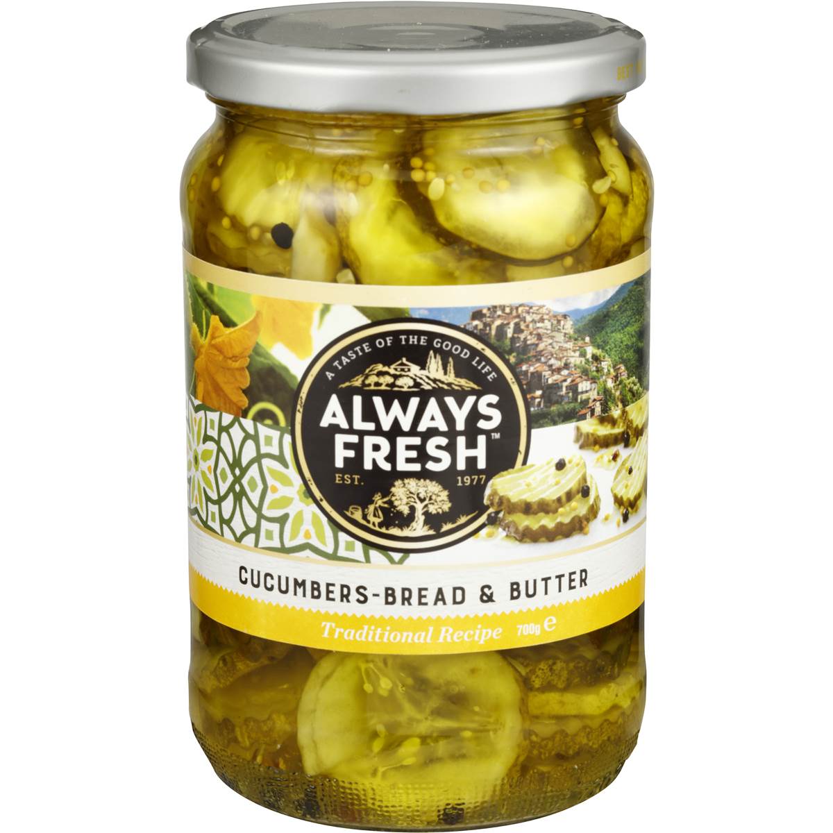 Always Fresh Cucumbers Bread & Butter 700g