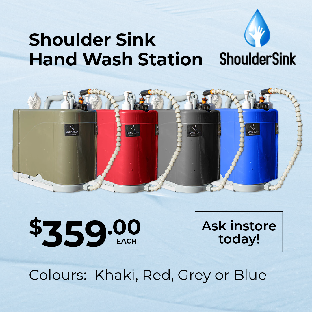 Shoulder Sink Hand Wash Station