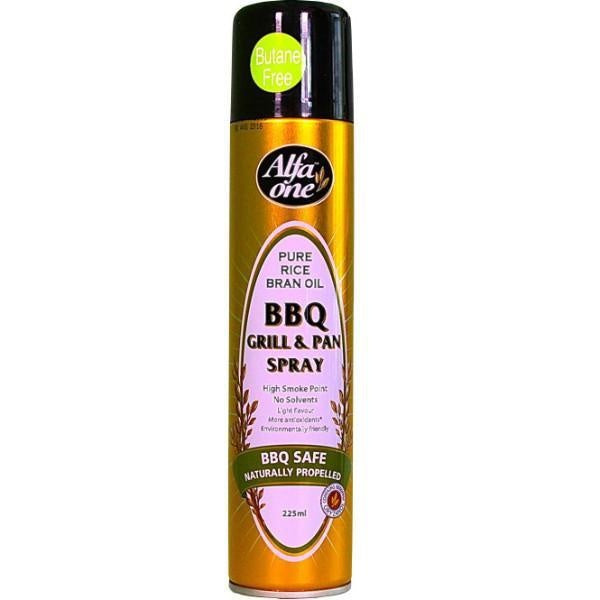 Alfa One Rice Bran Oil BBQ Grill & Pan Spray 225mL