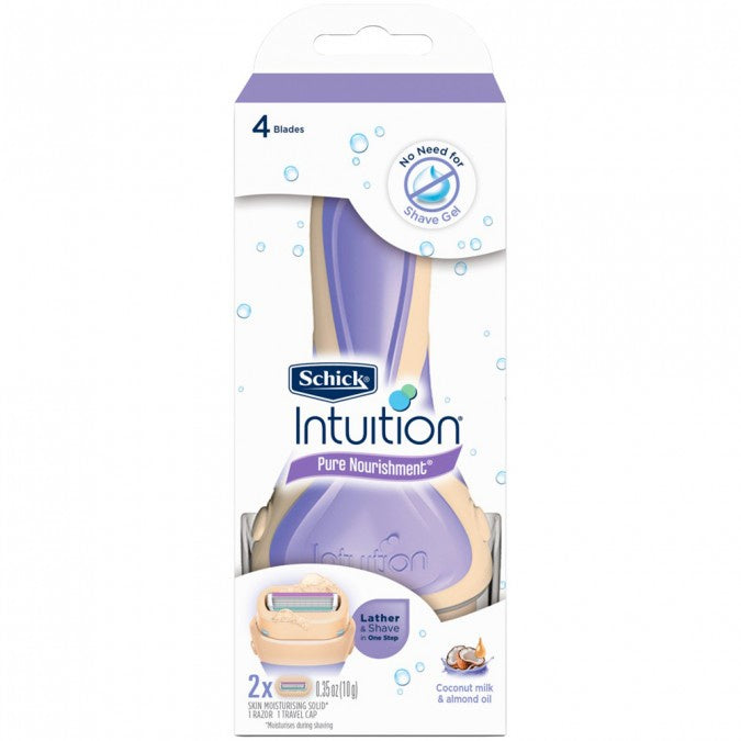 Schick Intuition Pure Nourishment Razor Kit