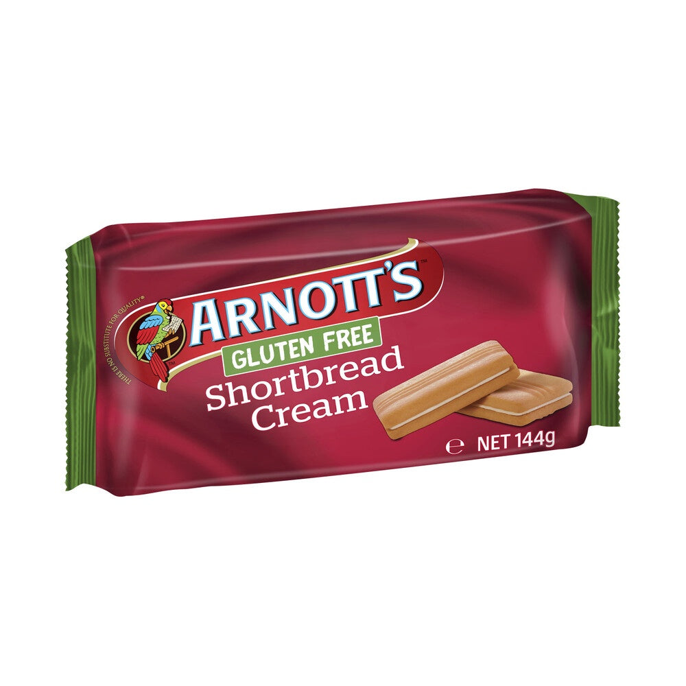 Arnott's GF Shortbread Cream 144g