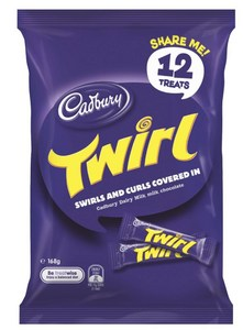 Cadbury Twirl Sharepack 12pk 168g