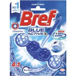 Bref WC Blue Active Toilet Cleaner Chlorine 50g