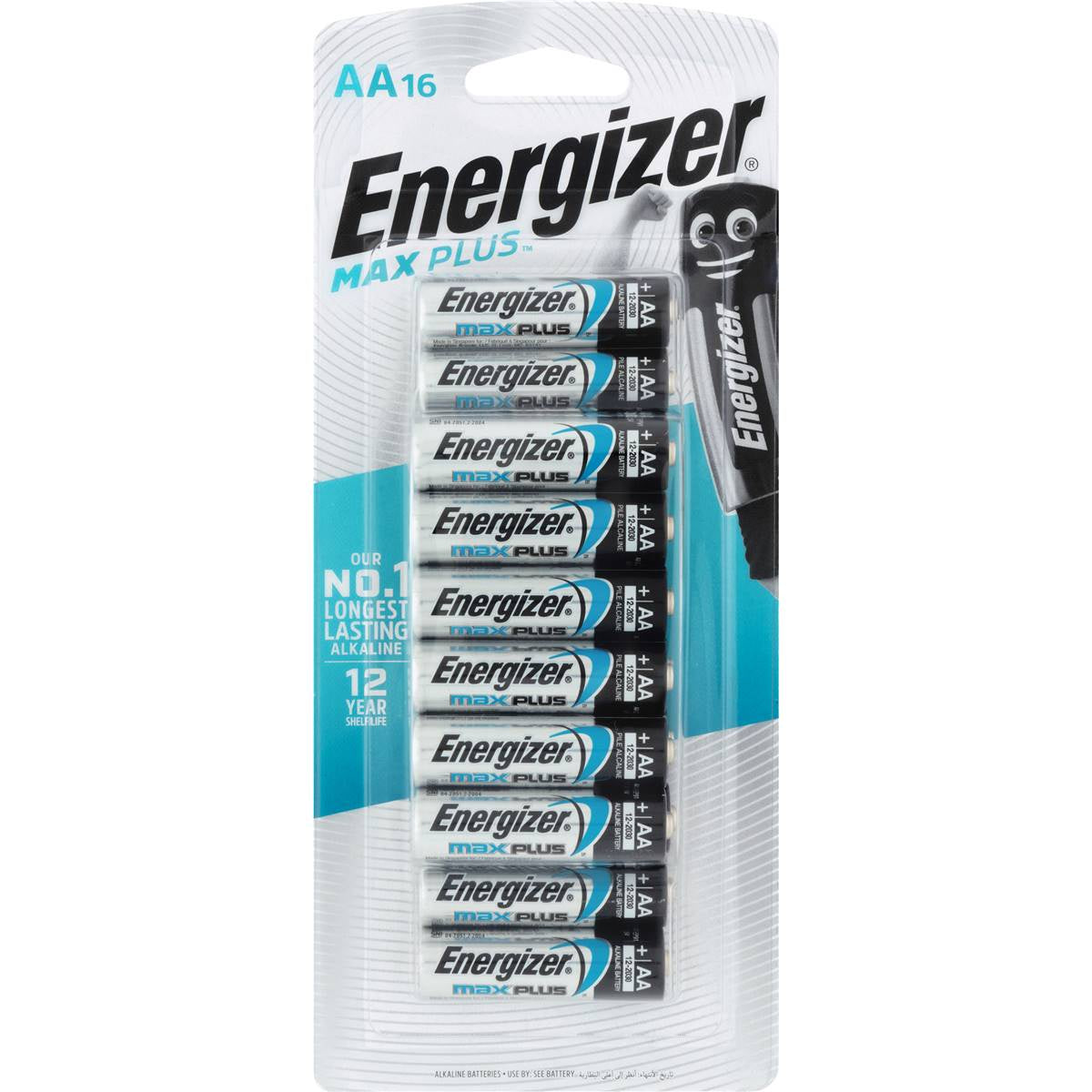 Energizer AA Max Plus Batteries 16 pk