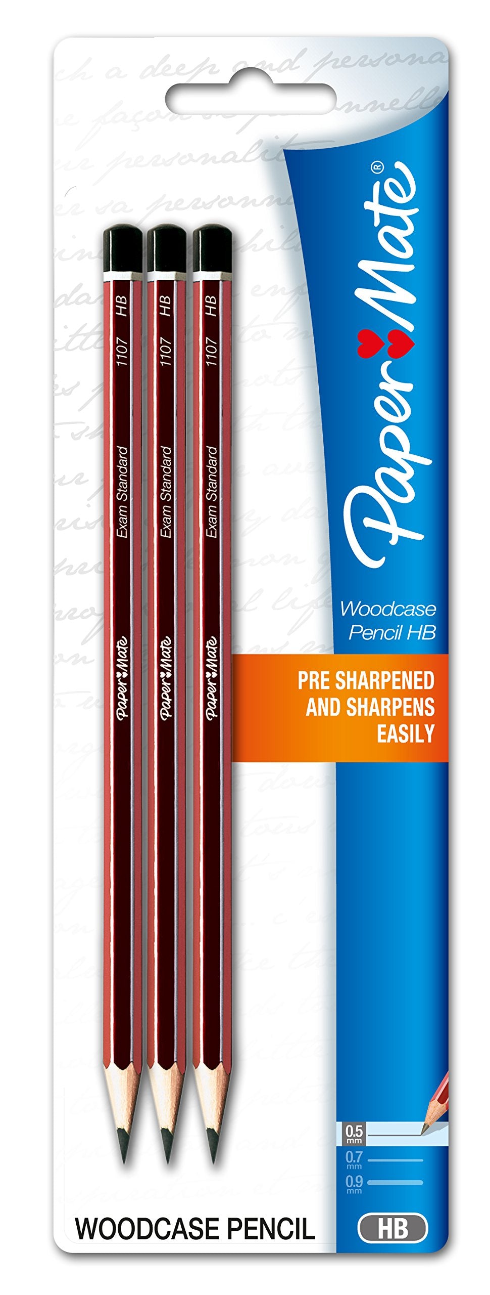 Paper Mate HB Pencils 3pk