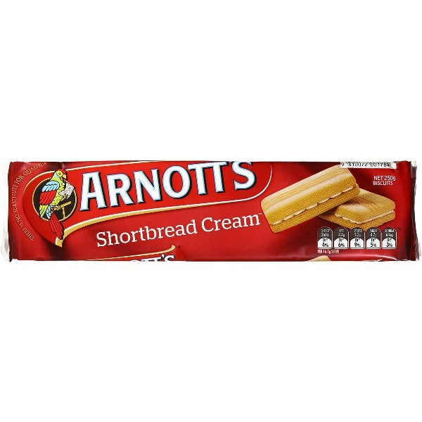 Arnott's Biscuits Shortbread Cream 250g