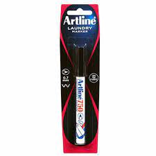 Artline 750 Laundry Marker Black