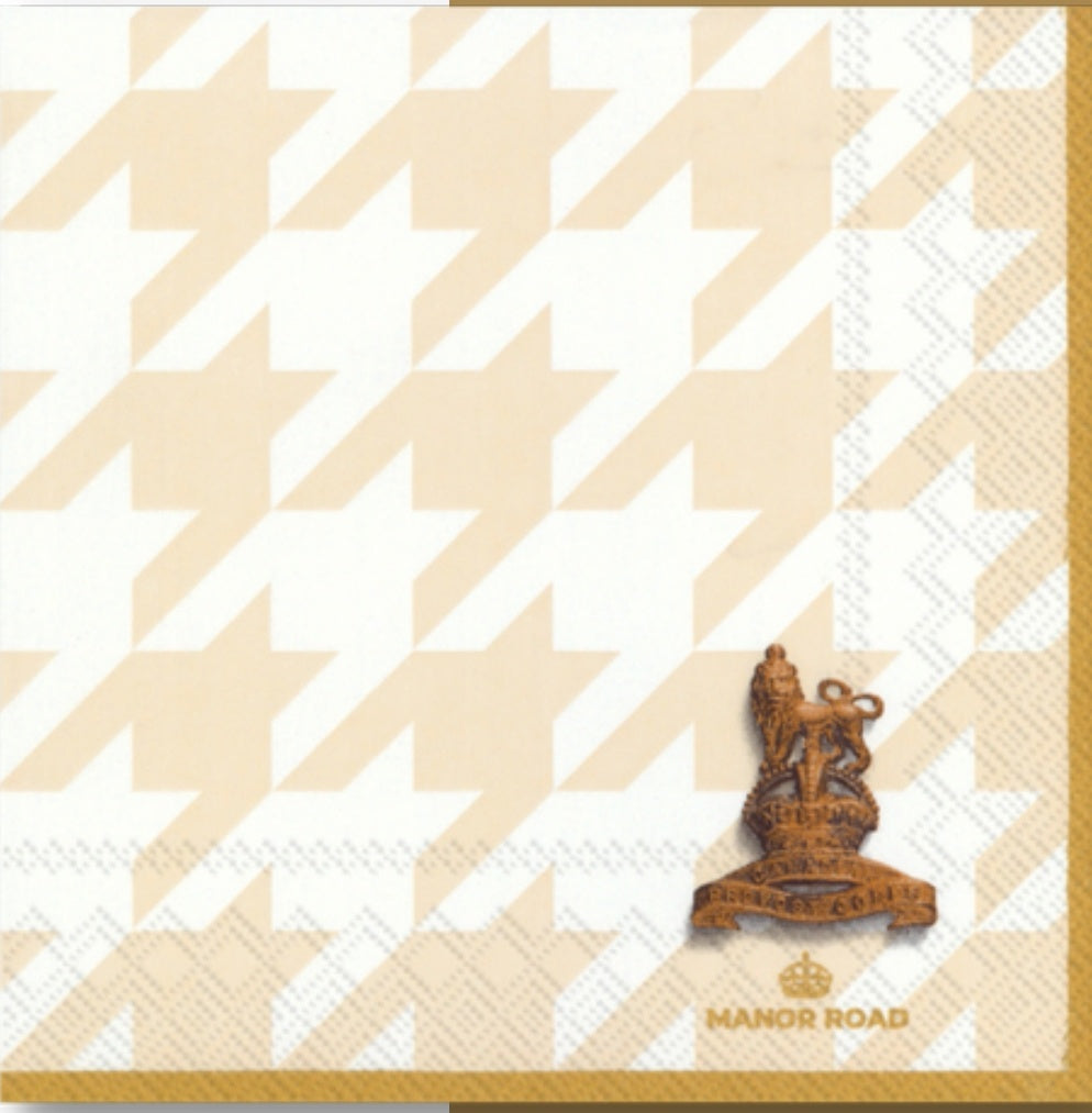 Classic Houndstooth Napkin Luncheon