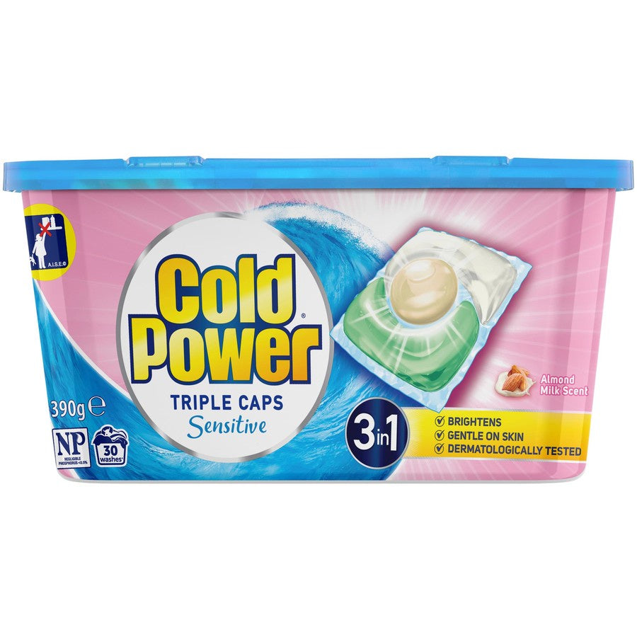 Cold Power Triple Caps Sensitive 3 in 1 - 390g