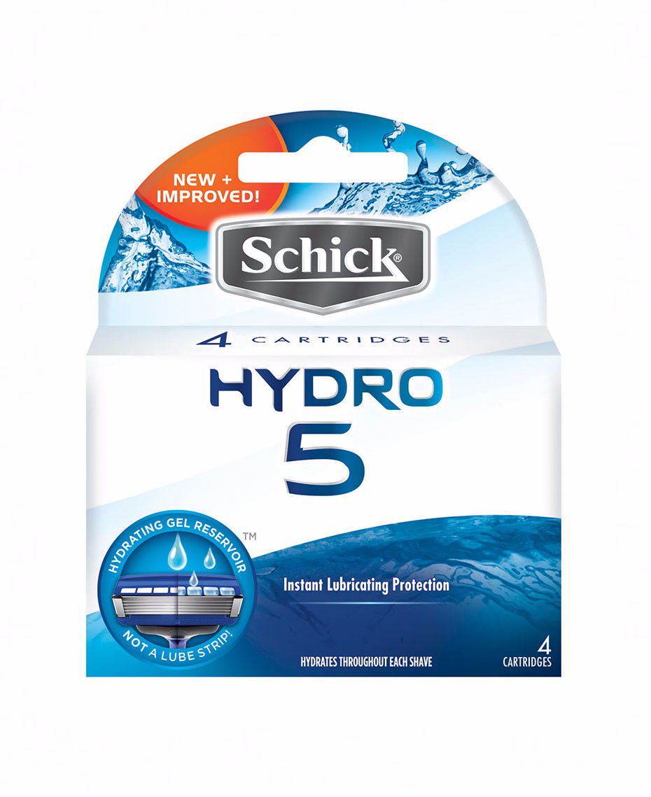 Schick Hydro 5 Mens Razor Cartridges 4pk