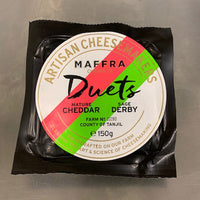 Maffra Duet Cheddar/Sage 150g