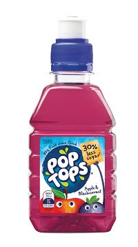Pop Tops Fruit Drink Apple & Blackcurrant 250mL
