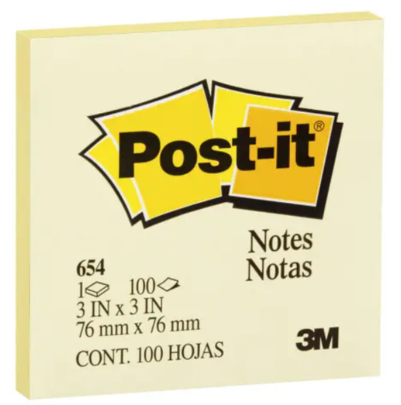 Post-it Note Pad 100 Sheets