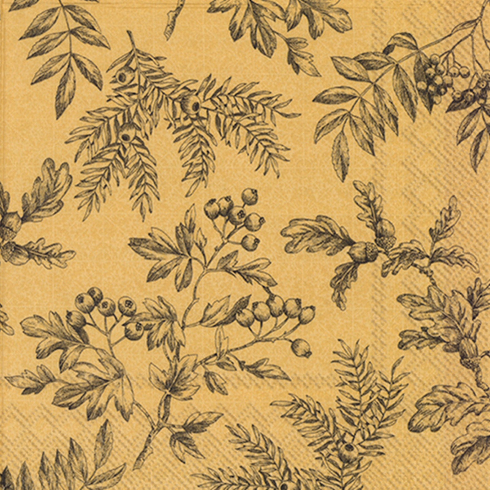 Silents Plants Gold Black