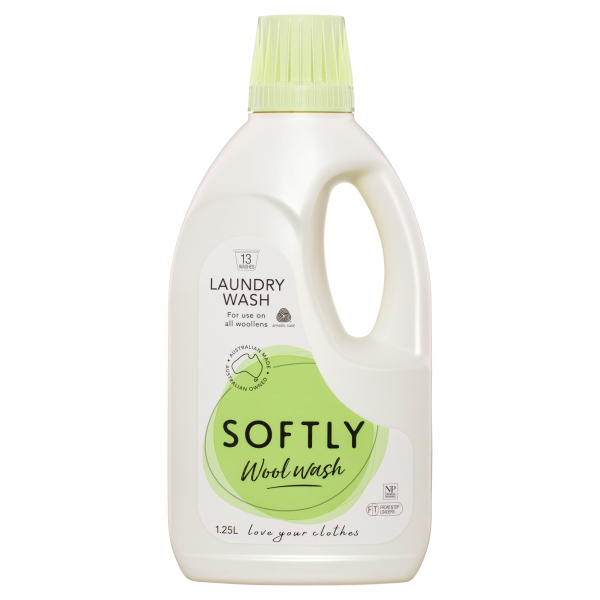 Softly Wool Wash Eucalyptus 1.25L