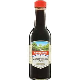 Spring Gully Worcestershire Sauce Gluten Free 250mL