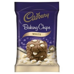 Cadbury Baking Chips White 200g