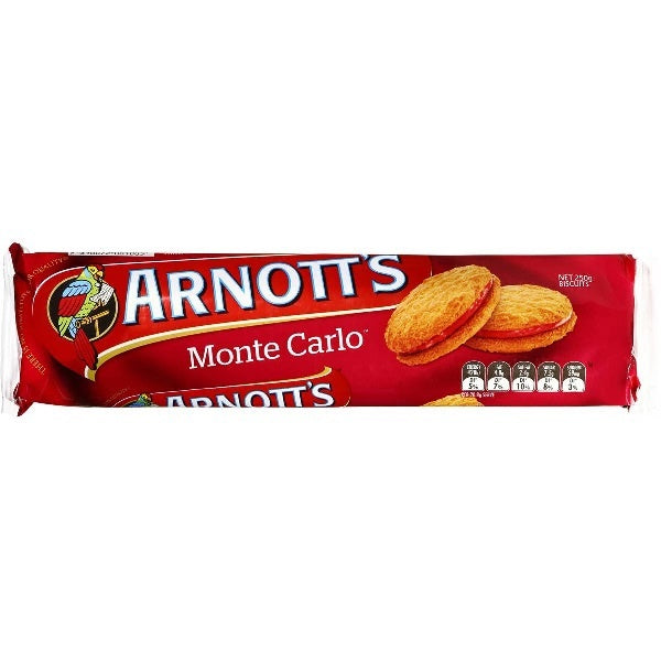 Arnott's Monte Carlo 250g