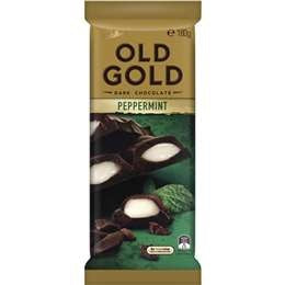 Cadbury Old Gold Dark Chocolate Peppermint 180g