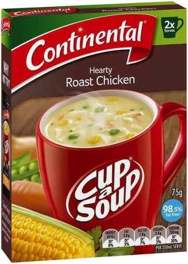 Continental Roast Chicken Cup A Soup 2 Serves 75g