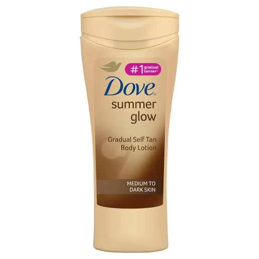 Dove Summer Glow Medium Dark Body Lotion