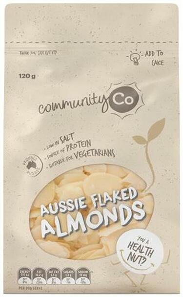 Community Co Slivered Almonds 120g