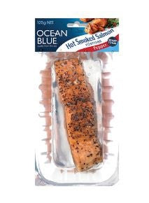 Ocean Blue Hot Smoked Salmon Pepper 125g