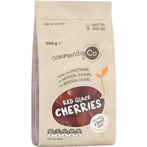 Community Co Glace Cherries 200g