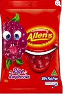 Allen's Ripe Raspberries 190g