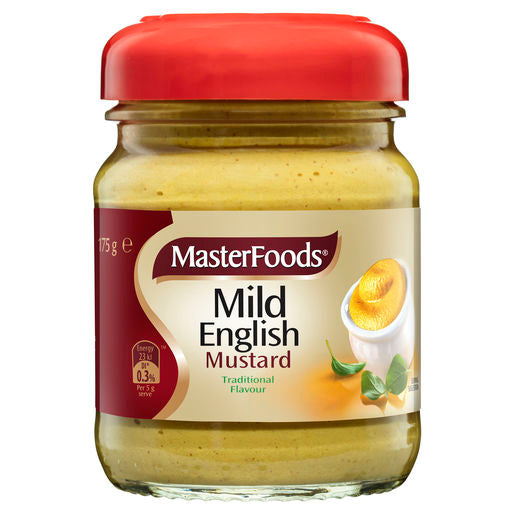 Masterfoods Mild English Mustard 175g