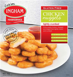 Inghams Chicken Nuggets Gluten Free 1kg