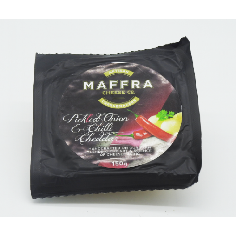 Maffra Pickled Onion & Chilli 150g