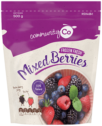 Community Co Frozen Mixed Berries 500gm