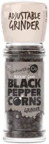 Community Co Black Peppercorn Grinder 50g