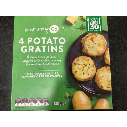 Community Co Potato Gratins 480gm